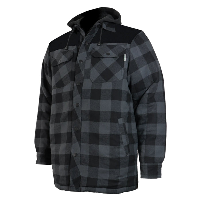 Gatts Workwear® Flannel Lined Hooded Work Shirt - 630-T DCF