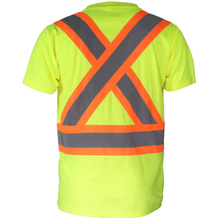 Gatts Workwear® Hi-Visibility Short Sleeve Safety Shirt - STX4SS