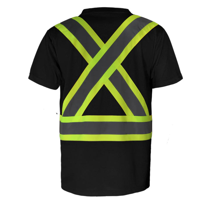 Gatts Workwear® Hi-Visibility Short Sleeve Safety Shirt - STX4SS