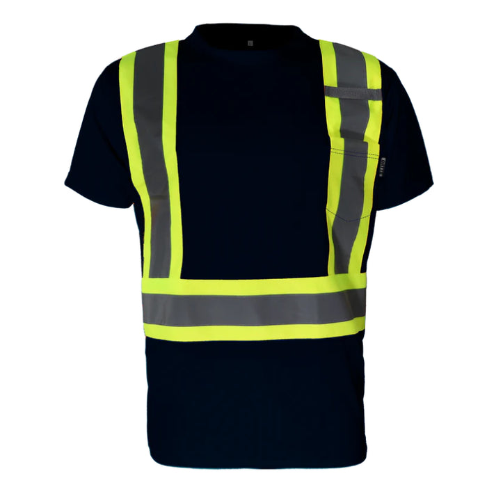Gatts Workwear® Hi-Visibility Short Sleeve Safety Shirt - STX4SS