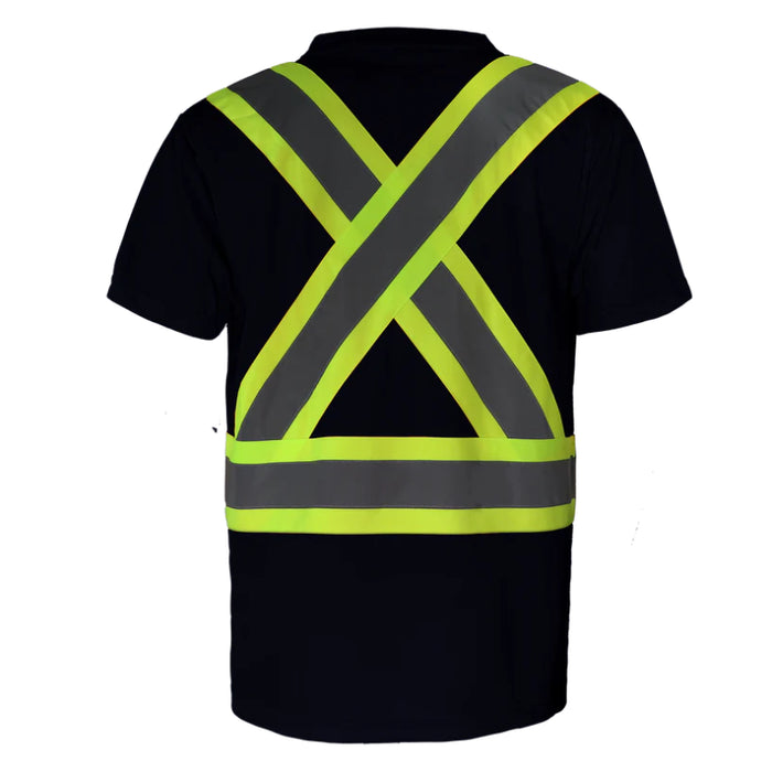 Gatts Workwear® Hi-Visibility Short Sleeve Safety Shirt - STX4SS