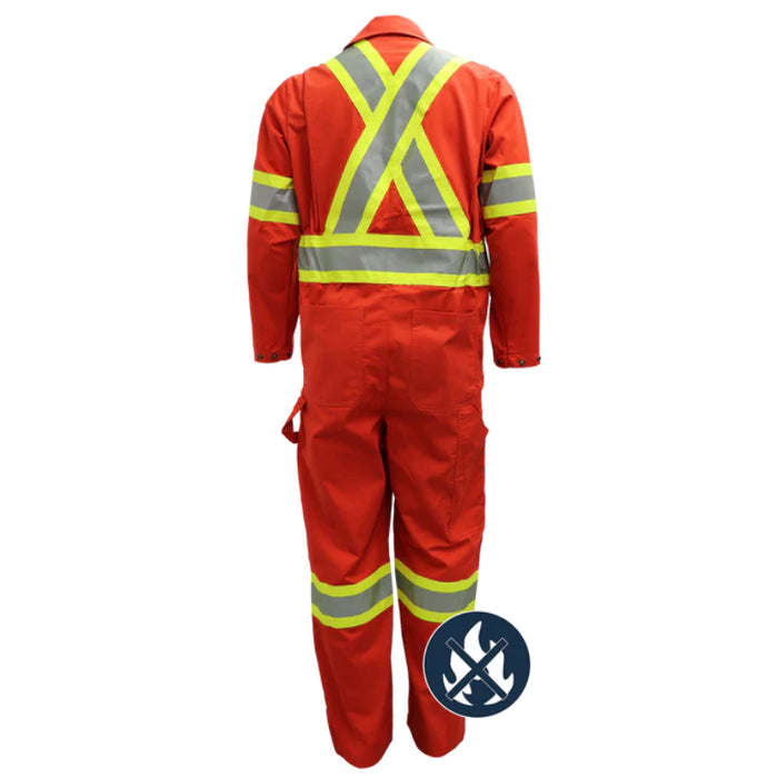 Gatts Workwear® High Visibility FR Cotton Welder's Coverall - 790X4FR