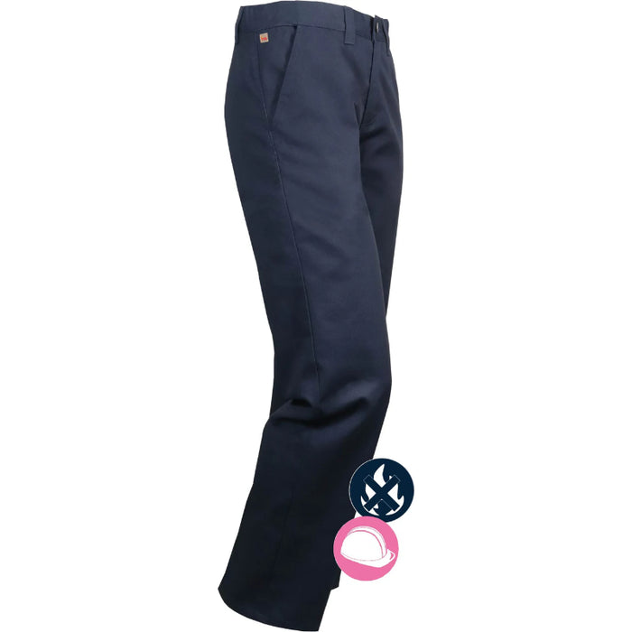 Gatts Workwear® Navy Ladies FR Welder's Work Pants - 773FR