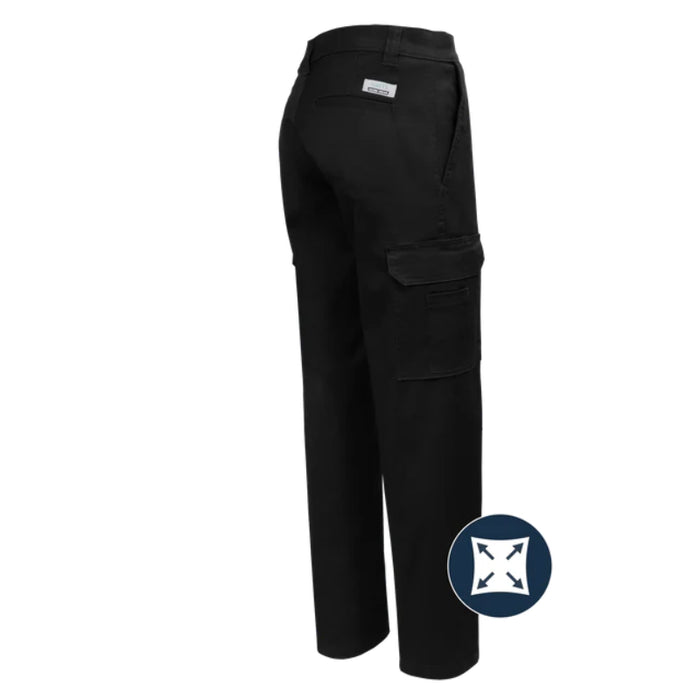 Gatts Workwear® Stretch Cargo Work Pant - Black - 011EX