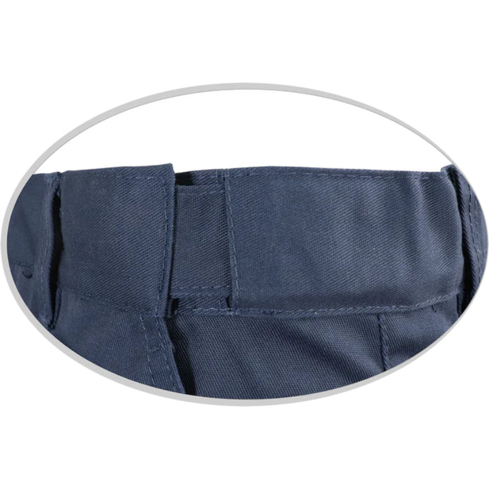 Gatts Workwear® Uniform Cargo Work Pant with Flexible Waist - Navy - MG-011