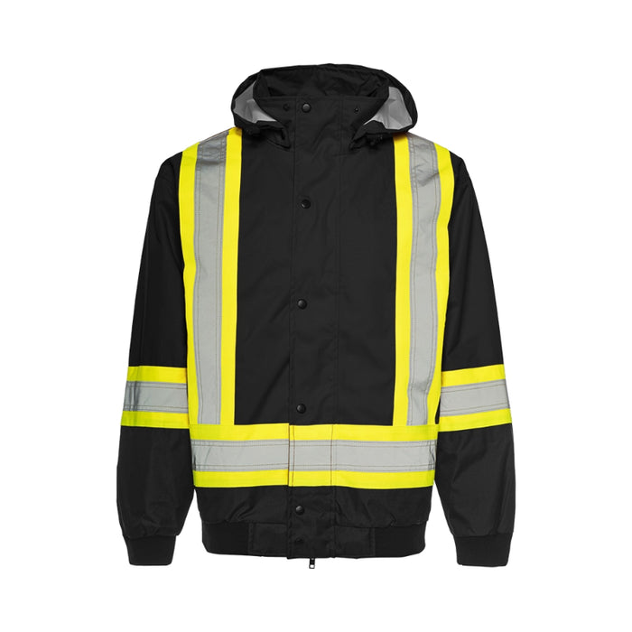 Ground Force® Hi Vis 3-In-1 Winter Traffic Safety Jacket - TJ3