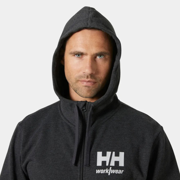 Helly Hansen® Classic Logo 2.0 Zip Up Workwear Hoodie - Black - 79311