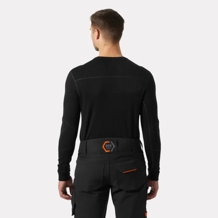 Helly Hansen® LIFA Base Layer Merino Crewneck - Black - 75106