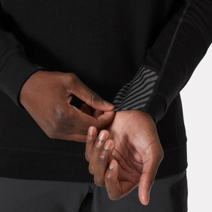 Helly Hansen® LIFA Base Layer Merino Crewneck - Black - 75106