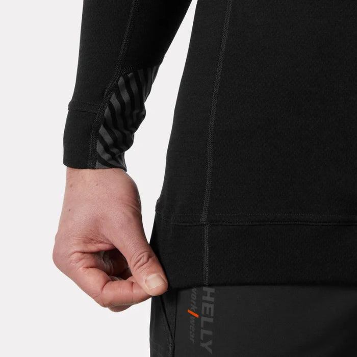 Helly Hansen® LIFA Base Layer Merino Crewneck - Black - 75106