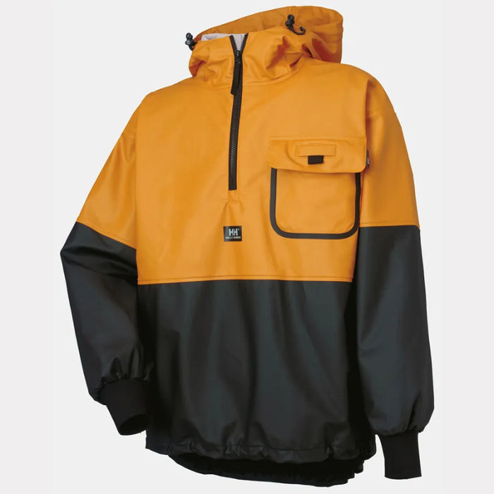 Helly Hansen® Roan Waterproof Rain Anorak Jacket - Ochre/Charcoal - 70206