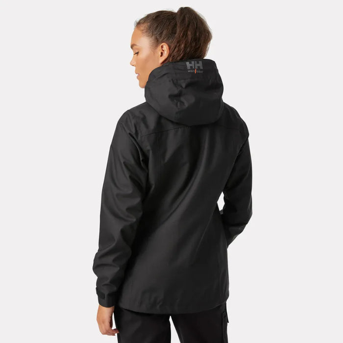 Helly Hansen® Women's Luna Waterproof Workwear Shell Jacket - Black - 71240