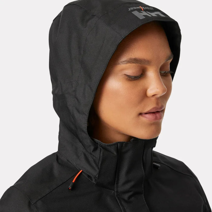 Helly Hansen® Women's Luna Waterproof Workwear Shell Jacket - Black - 71240