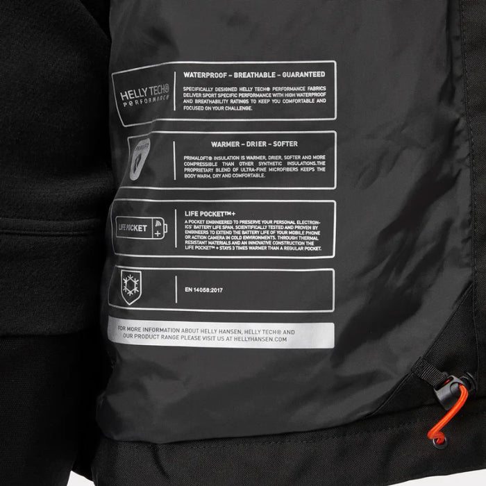 Helly Hansen® Women's Luna Waterproof Workwear Shell Jacket - Black - 71240