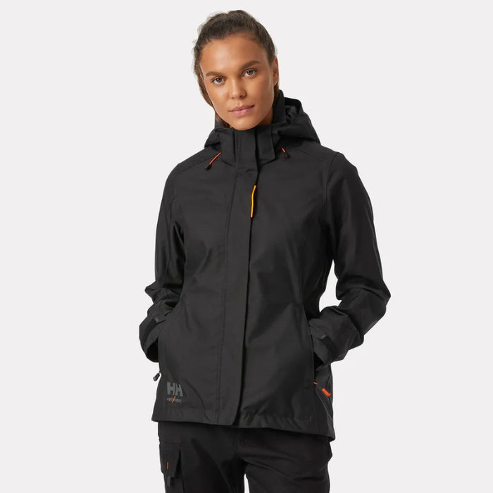 Helly Hansen® Women's Luna Waterproof Workwear Shell Jacket - Black - 71240