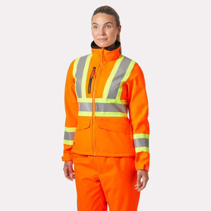 Helly Hansen® Women's Alta Hi Vis  CSA Softshell Safety Jacket  - 74076