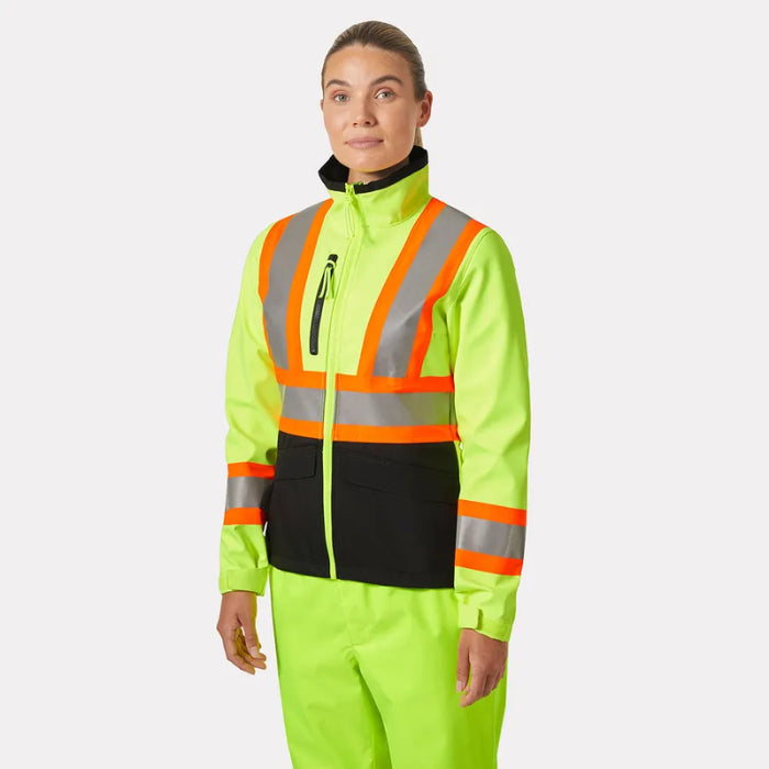 Helly Hansen® Women's Alta Hi Vis  CSA Softshell Safety Jacket  - 74076