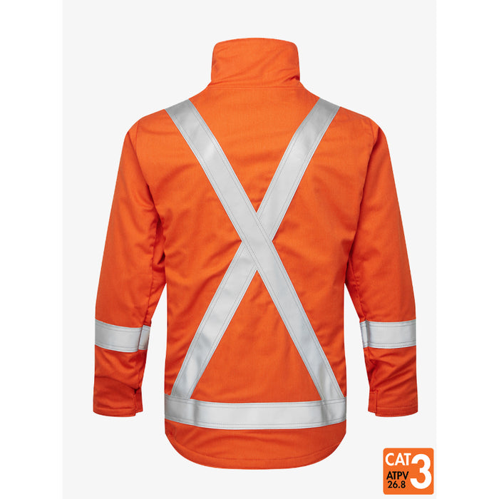 IFR Workwear® Ultrasoft Skyline Summer Bomber Jacket - Reflective Trim - Style 412- Orange