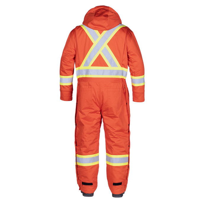 Horizon® Hi Vis Fire Resistant Winter Safety Coverall - Orange - 116609MHOR