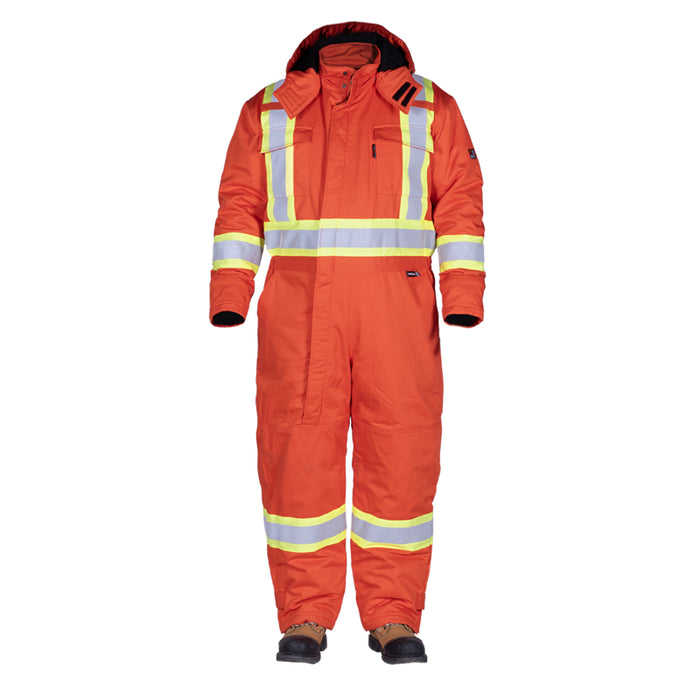 Horizon® Hi Vis Fire Resistant Winter Safety Coverall - Orange - 116609MHOR