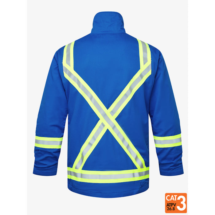 IFR Workwear® Skyline Bomber Jacket - Reflective Tape - Style 112 - Blue