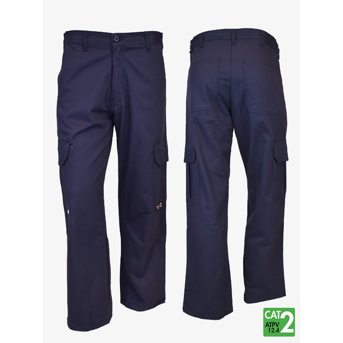 IFR Workwear® Ultrasoft® 9 OZ Cargo Pants - Style 611 - Navy