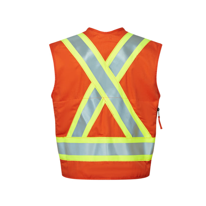 IFR Workwear® Avenger 7 oz FR Surveyor Vest - Orange - 1130