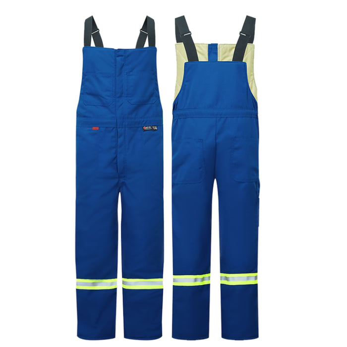 IFR Workwear® Nomex® 6 OZ Insulated Bib Pants -  Style 225 - Blue