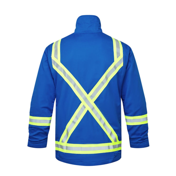 IFR Workwear® Skyline Bomber Jacket - Reflective Tape - Style 112 - Blue