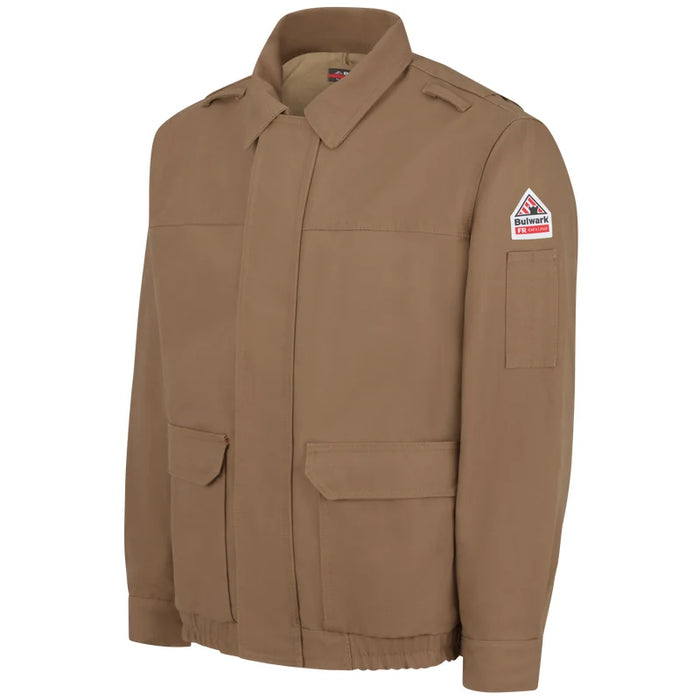 Bulwark® Brown FR Duck Lined Bomber Jacket CAT 3 - JLB6