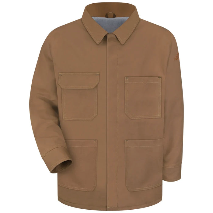 Bulwark® FR Brown Duck Lineman's Coat CAT 4 - JLC6