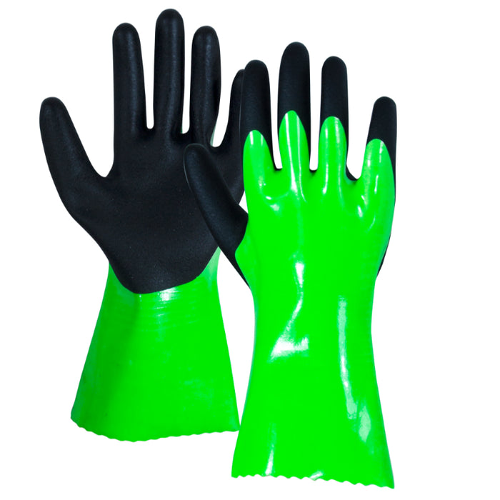 Jackfield® PVC and Nitrile Safety Gloves - 15 Gauge - 90-2012
