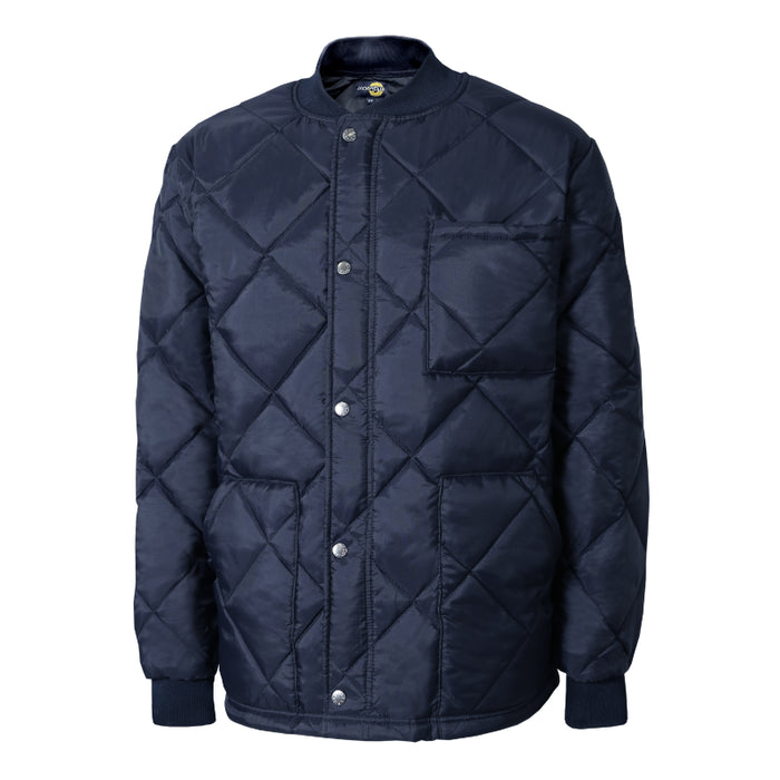 Jackfield® Short Freezer Safety Jacket with Rustproof Snaps - Navy - 70-524