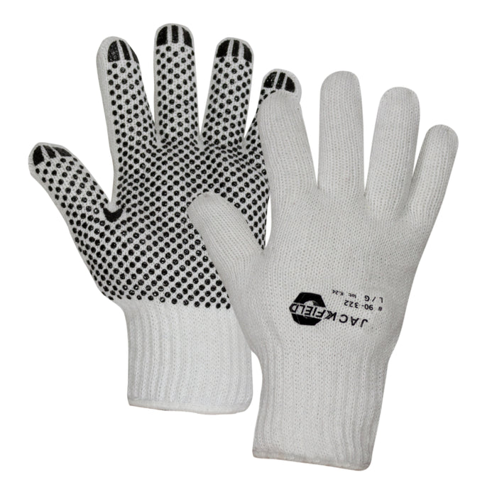 Jackfield® Thermal Bleached White PVC Gloves - 90-322