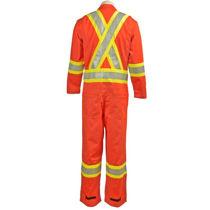 Keltek® Hi Vis/FR Safety Coverall - Orange - 384S