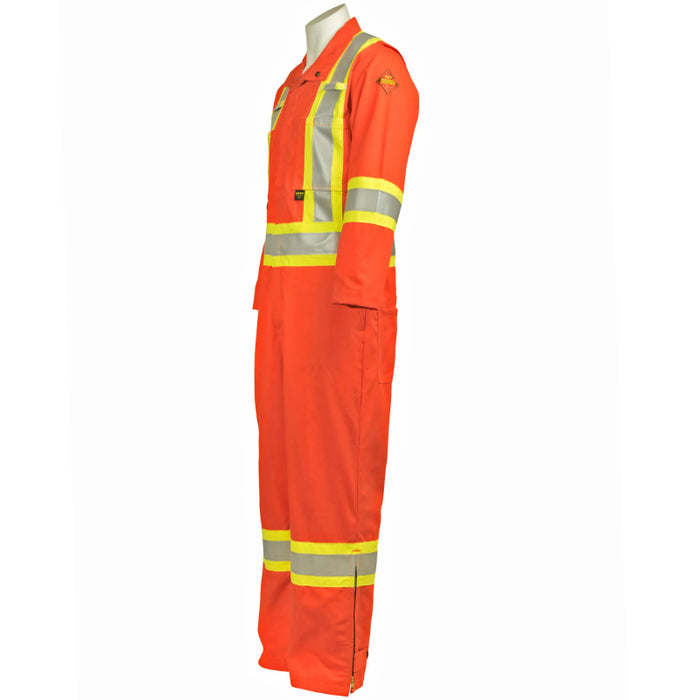 Keltek® Hi Vis/FR Safety Coverall - Orange - 384S