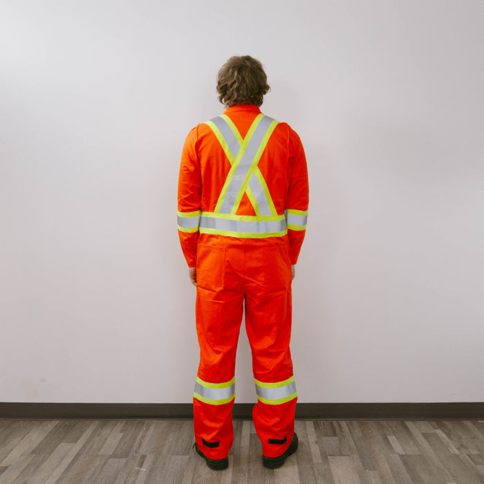 Keltek® Hi Vis/FR Safety Coverall - Orange - 384S