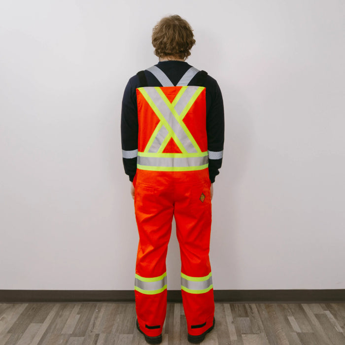 Keltek® Insulated Hi Vis/FR Safety Bib Overall - Orange - 408S