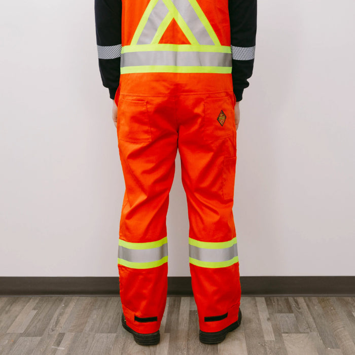 Keltek® Insulated Hi Vis/FR Safety Bib Overall - Orange - 408S