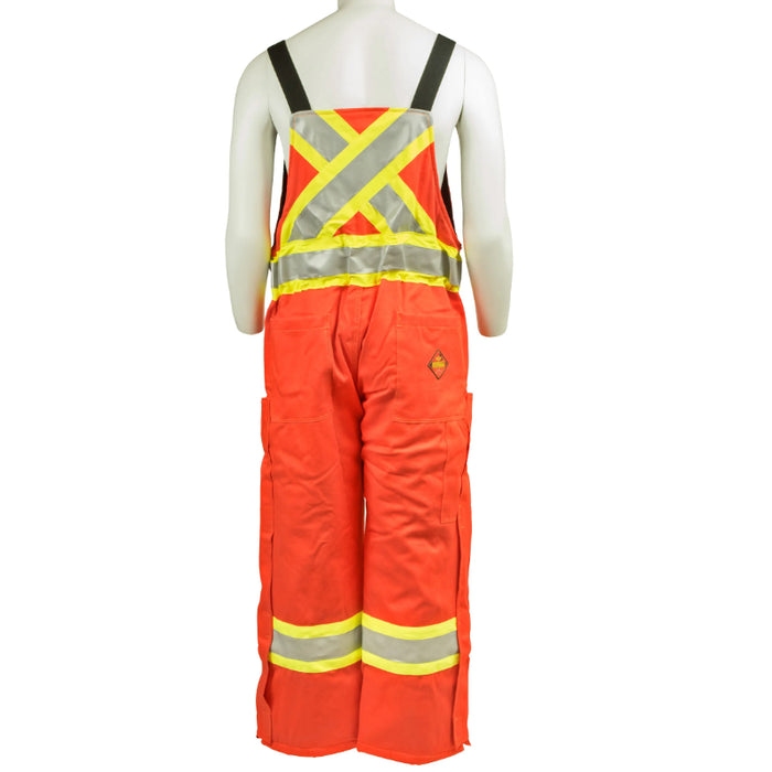 Keltek® Insulated Hi Vis/FR Safety Bib Overall - Orange - 408S