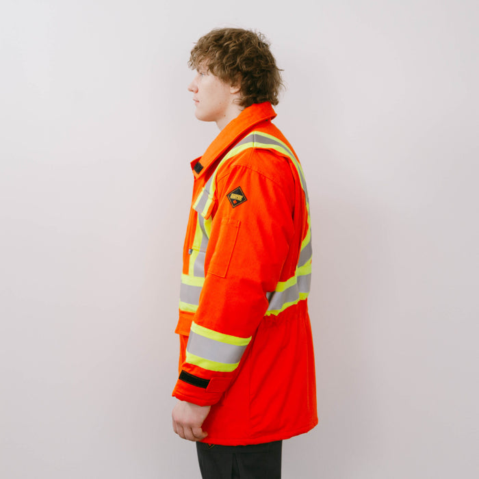 Keltek® Insulated Hi Vis/FR Safety Parka - Orange - 407S