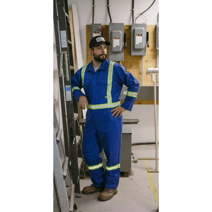 Keltek® Premium Flame Resistant Hi Vis Safety Coverall - 377S
