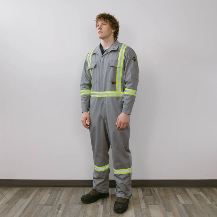 Keltek® Premium Flame Resistant Hi Vis Safety Coverall - 377S
