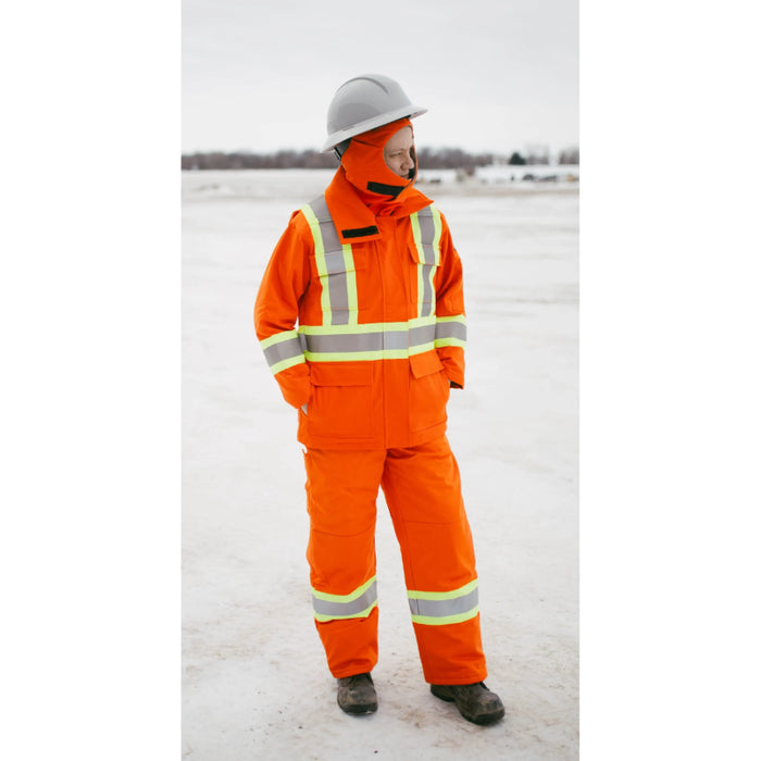 Keltek® Women’s Hi Vis/FR Insulated Safety Parka - Orange - 507S