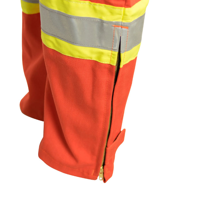 Keltek® Women’s Hi Vis/FR Safety Bib Overalls - Orange - 564S
