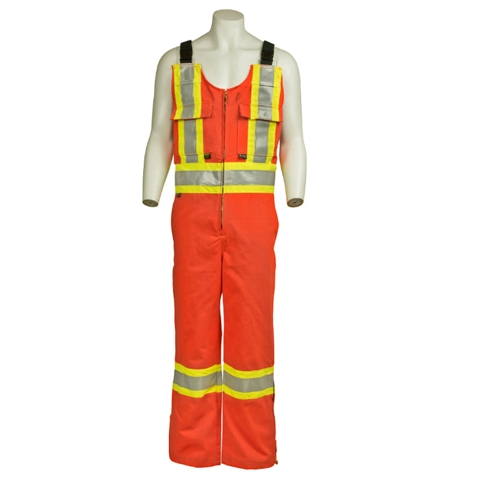 Keltek® Women’s Hi Vis/FR Safety Bib Overalls - Orange - 564S
