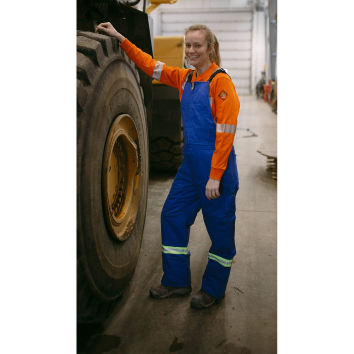 Keltek® Women’s Insulated FR Safety Bib Overalls - 504S
