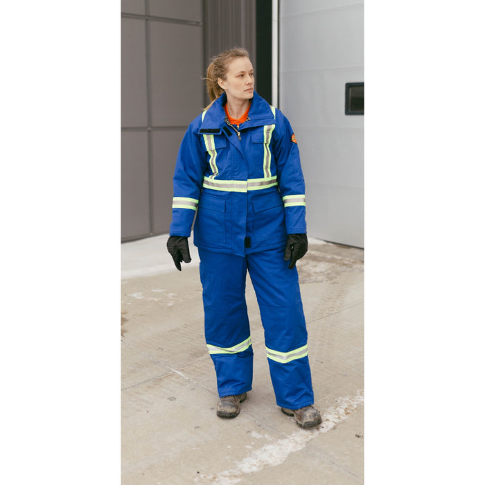 Keltek® Women's Premium Insulated FR Safety Parka - Royal Blue - 586S