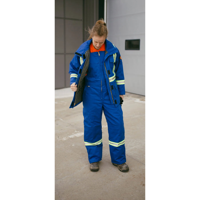Keltek® Women's Premium Insulated FR Safety Parka - Royal Blue - 586S