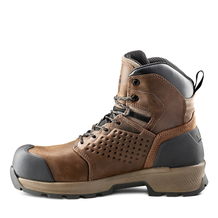 Kodiak® Men's Berg 6" Waterproof Composite Toe Safety Work Boot - Dark Brown - 1001DB